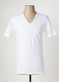 T-shirt stretch manches courtes blanc ARMOR LUX homme