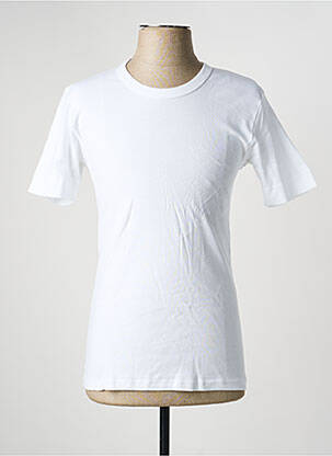 T-shirt stretch manches courtes blanc ARMOR LUX homme