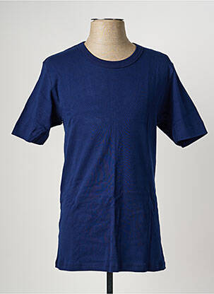 T-shirt stretch manches courtes bleu ARMOR LUX homme