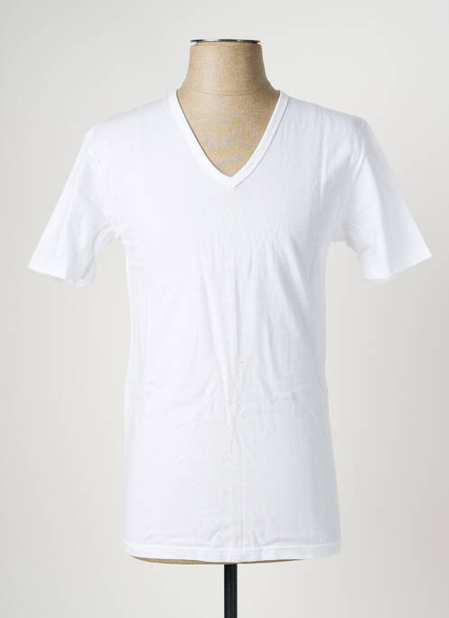 T-shirt stretch manches courtes blanc ARMOR LUX homme