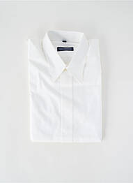 Chemise manches longues coupe droite blanc LA GRIFFE homme