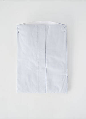 Chemise manches longues coupe droite gris WEDDING homme