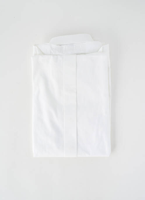 Chemise manches longues coupe droite blanc LA GRIFFE homme
