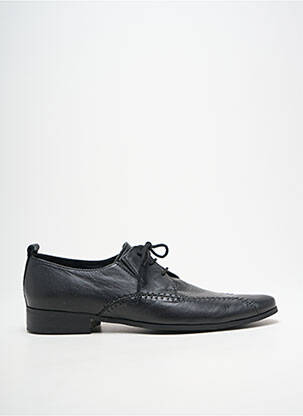 Derbies type de semelle amortissante talon bas noir GRÈGE homme