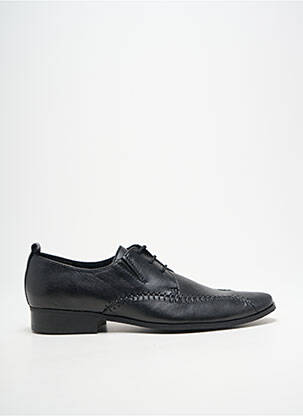 Derbies type de semelle amortissante talon bas noir HIDALGO homme