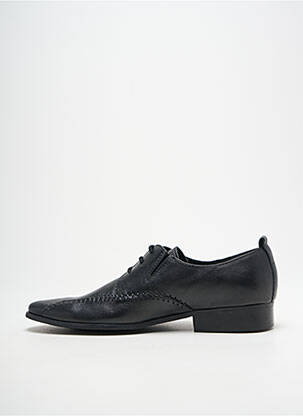 Derbies type de semelle amortissante talon bas noir HIDALGO homme