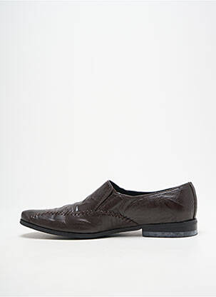 Mocassins type de semelle amortissante talon bas marron HIDALGO homme