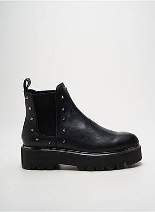 Bottines/boots matière lisse talon de 4 à 6cm noir CAFE NOIR femme