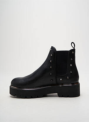 Bottines/boots matière lisse talon de 4 à 6cm noir CAFE NOIR femme