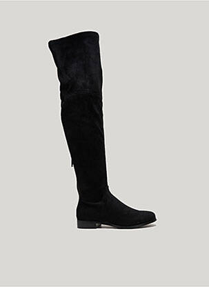 Cuissardes bout rond talon plat jusqu'à 3cm noir STEVE MADDEN femme