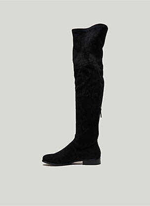 Cuissardes bout rond talon plat jusqu'à 3cm noir STEVE MADDEN femme