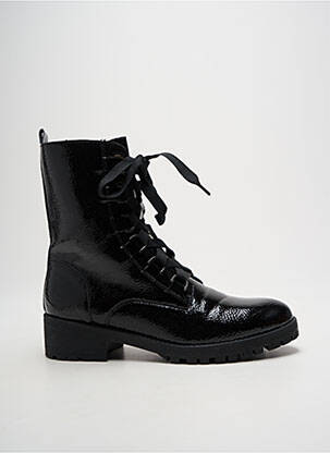 Bottines/boots fermeture zip et lacets talon de 4 à 6cm noir VANESSA WU femme