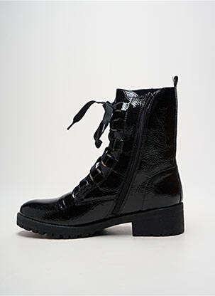 Bottines/boots fermeture zip et lacets talon de 4 à 6cm noir VANESSA WU femme