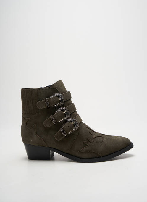 Bottines/Boots vert BIBI LOU femme