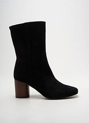 Bottines/boots nubuck talon de 4 à 6cm noir PARE GABIA femme