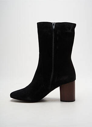 Bottines/boots nubuck talon de 4 à 6cm noir PARE GABIA femme