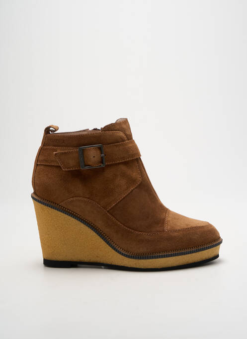 Bottines/Boots marron GADEA femme
