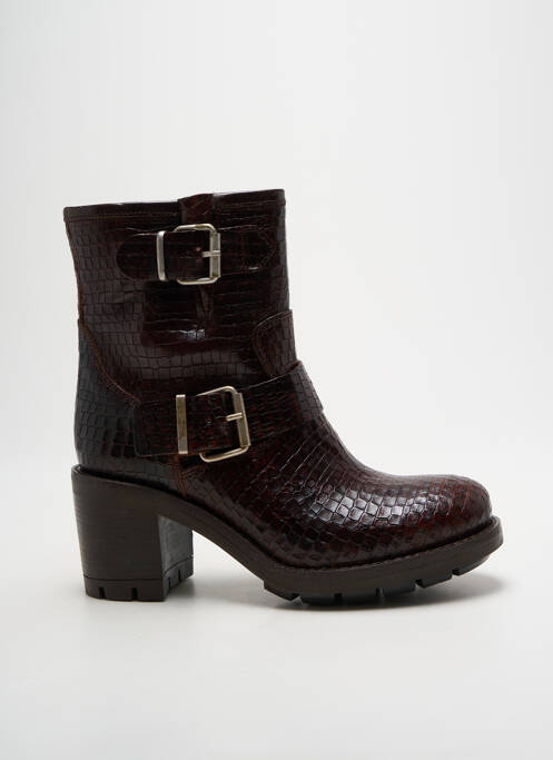 Bottines/Boots marron PAOYAMA femme