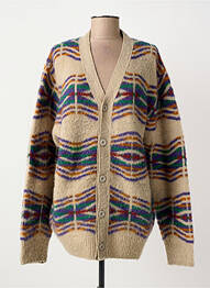 Gilet manches longues fermeture boutonnée sur le devant beige HOWLIN femme