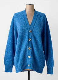 Gilet manches longues coupe cintrée bleu HOWLIN femme