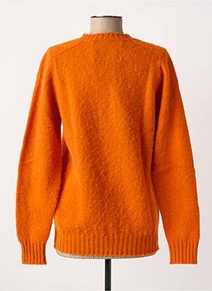 Pull coupe droite manches longues orange HOWLIN femme