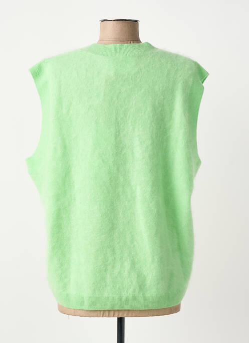 Gilet sans manche vert ABSOLUT CASHMERE femme