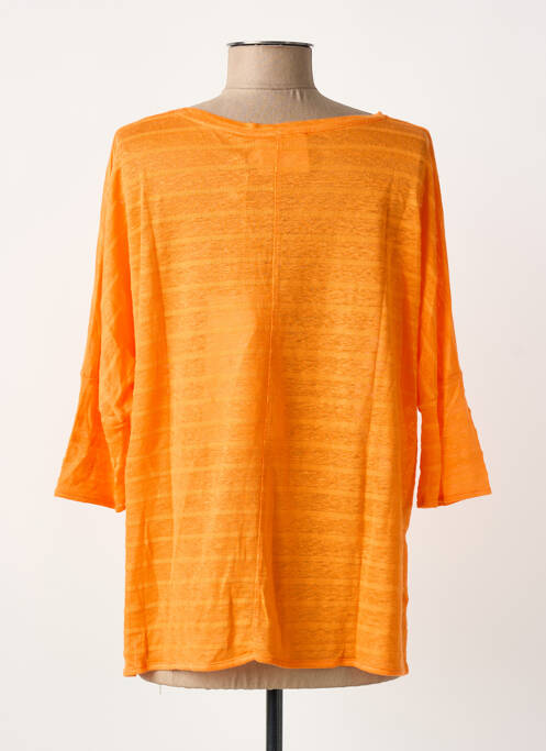 T-shirt orange ABSOLUT CASHMERE femme