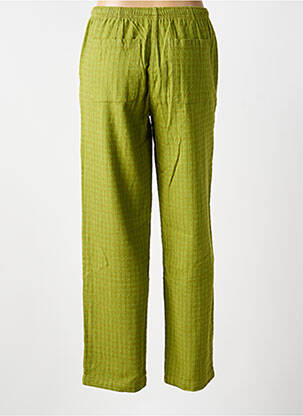 Pantalon chino taille normale taille normale vert AMERICAN VINTAGE femme