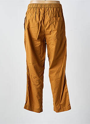 Pantalon droit taille élastique taille normale marron CHLOÉ STORA femme