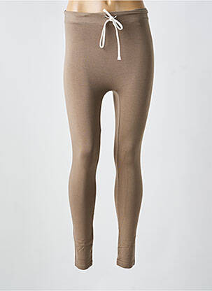 Legging stretch taille normale marron SWEET PANTS femme