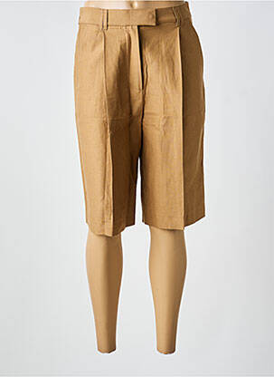 Bermuda coupe droite taille normale marron CHLOÉ STORA femme