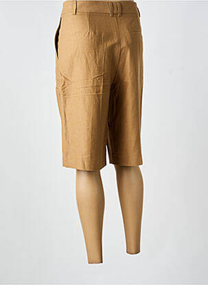 Bermuda coupe droite taille normale marron CHLOÉ STORA femme