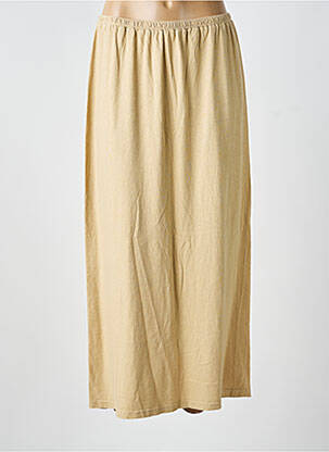 Jupe longue taille normale beige AMERICAN VINTAGE femme