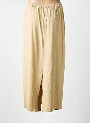 Jupe longue taille normale beige AMERICAN VINTAGE femme