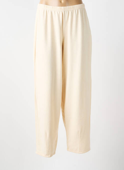 Pantalon droit beige AMERICAN VINTAGE femme