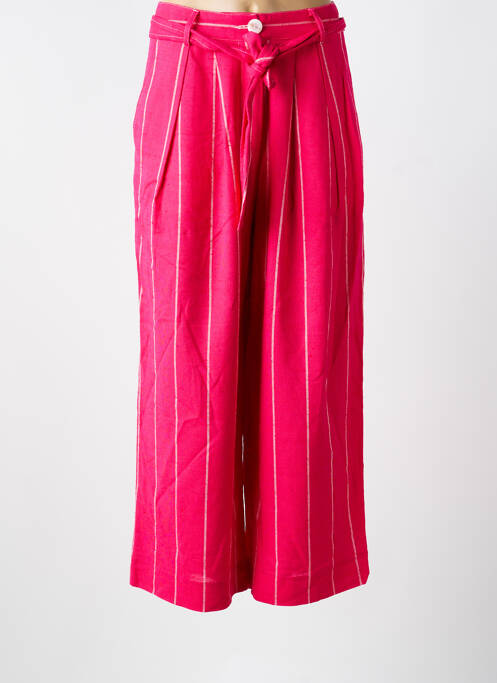 Pantalon droit rose CHLOÉ STORA femme