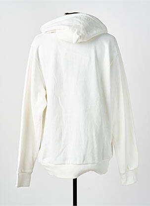 Sweat-shirt à capuche broderie manches longues beige SWEET PANTS homme