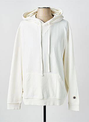 Sweat-shirt à capuche poches manches longues beige SWEET PANTS homme