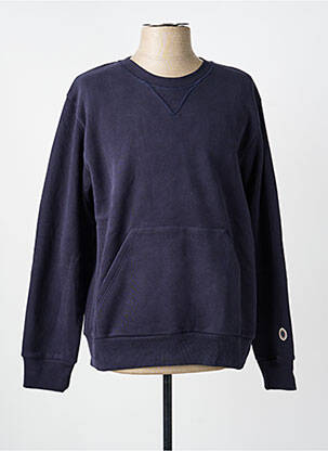 Sweat-shirt manches longues manches longues bleu SWEET PANTS homme