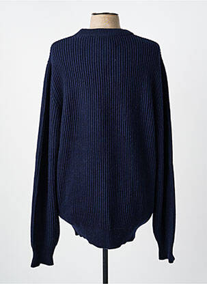 Pull stretch manches longues bleu MAISON LABICHE homme