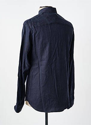 Chemise manches longues poches noir MAISON LABICHE homme