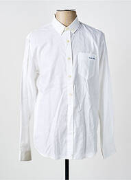 Chemise manches longues poches blanc MAISON LABICHE homme