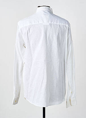 Chemise manches longues poches blanc MAISON LABICHE homme
