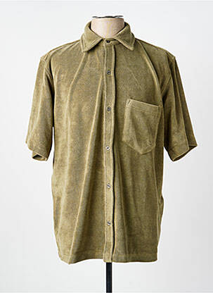Chemise manches courtes poches vert SWEET PANTS homme