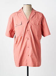 Chemise manches courtes poches rose MAISON LABICHE homme