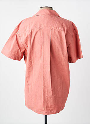 Chemise manches courtes poches rose MAISON LABICHE homme