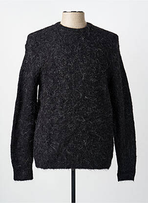 Pull stretch manches longues noir AMERICAN VINTAGE homme