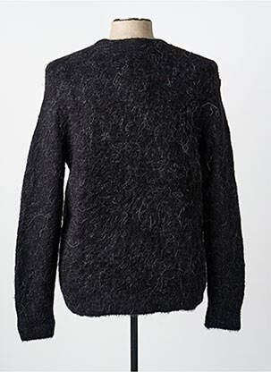 Pull stretch manches longues noir AMERICAN VINTAGE homme