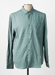 Chemise manches longues poches vert MAISON LABICHE homme