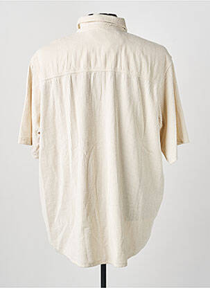 Chemise manches courtes poches beige AMERICAN VINTAGE homme